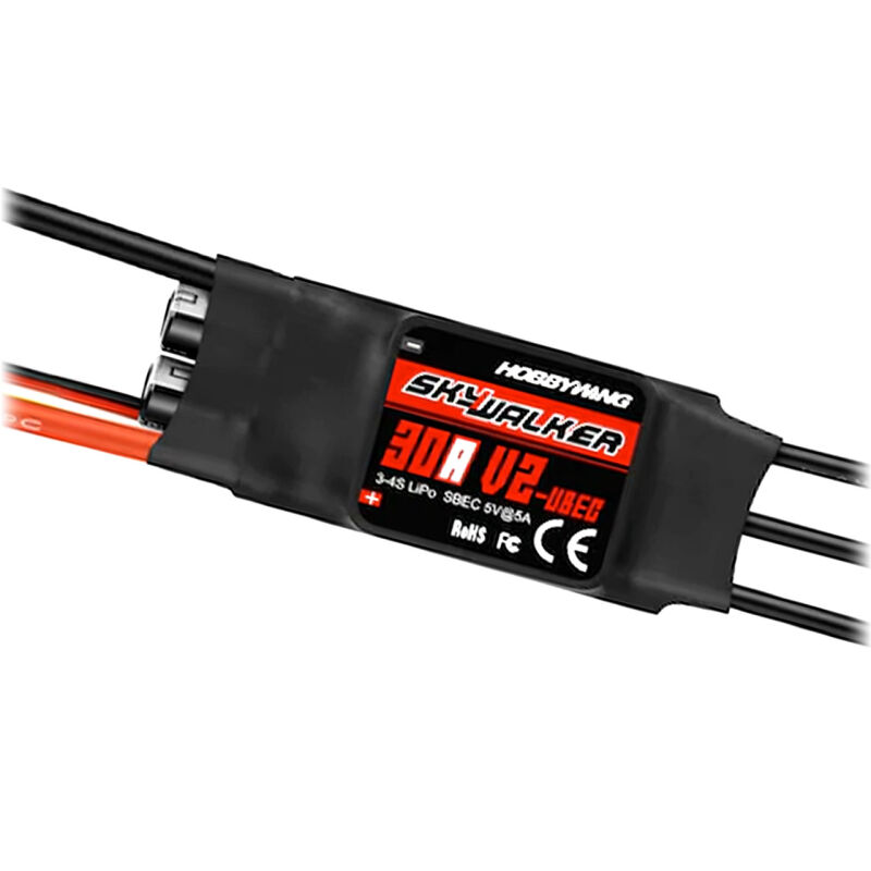 Hobbywing - Skywalker V2 30A 3-4s, 5A BEC (HW30205351)