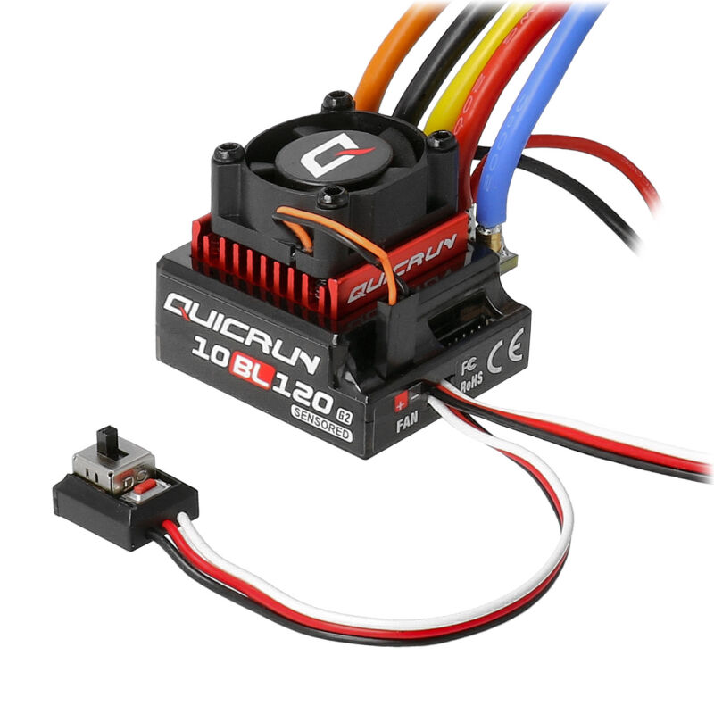 QuicRun 10BL120 G2 120A Sensored  controller 2-3s
