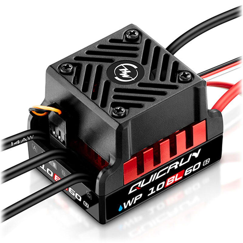QuicRun WP10BL60 G2 Brushless controler 60A 2-3s for 1:10
