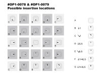 Hobao - NEW VS2 REAR ARM HOLDER POM PILL INSERTS SET (0.5...