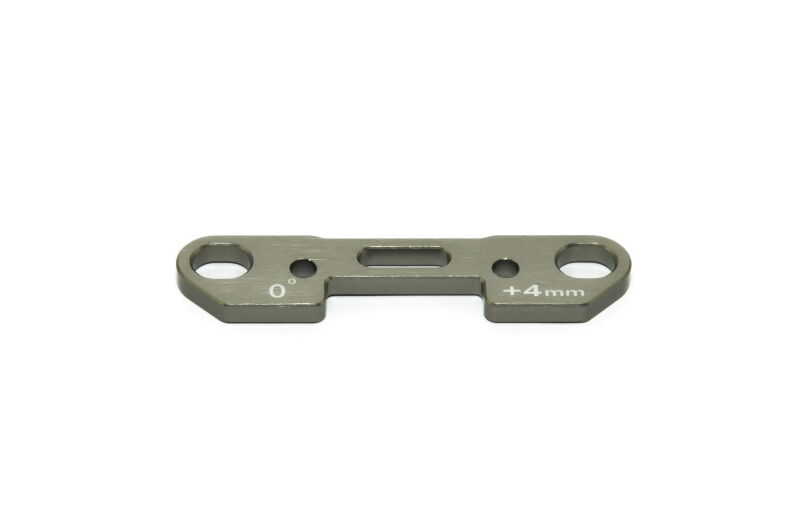Hobao - CNC ALUM REAR LOWER ARM HOLDER(RR)- 0 DEG./ +4mm (H85155)