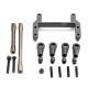Hobao - 4 Link Steering System Conversion Kit, W/ Plastic Servo Moun (H230125)