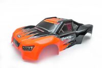 Hobao - 10SC 2.0 PRINTED BODY - BLACK/ORANGE (H11413)