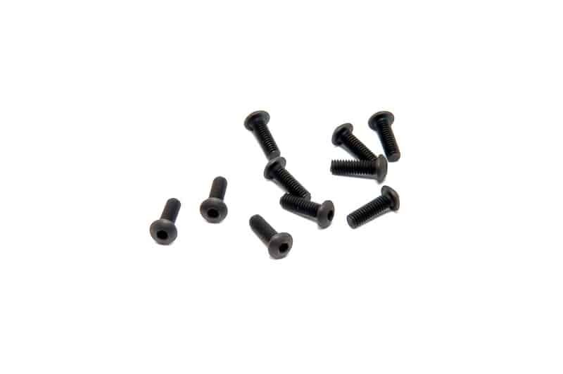Hobao - M2.5x8 BUTTON HEAD SCREW, 10PCS (H11383)