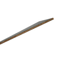 CFK honeycomb Aramid Sandwich 700 x 400 x 4,6mm