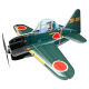 Cartoon Warbird Mitsubishi A6M Zero - 550mm