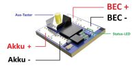 YGE Batt Switch 5,0 bis 13,2 V