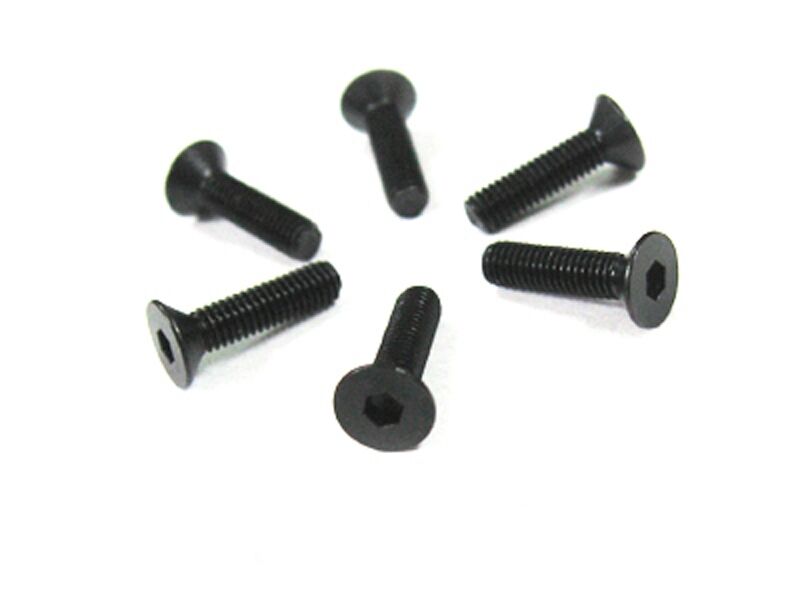 Himoto - 3x12 Flat Head Screws (6 pcs) (HM820047)