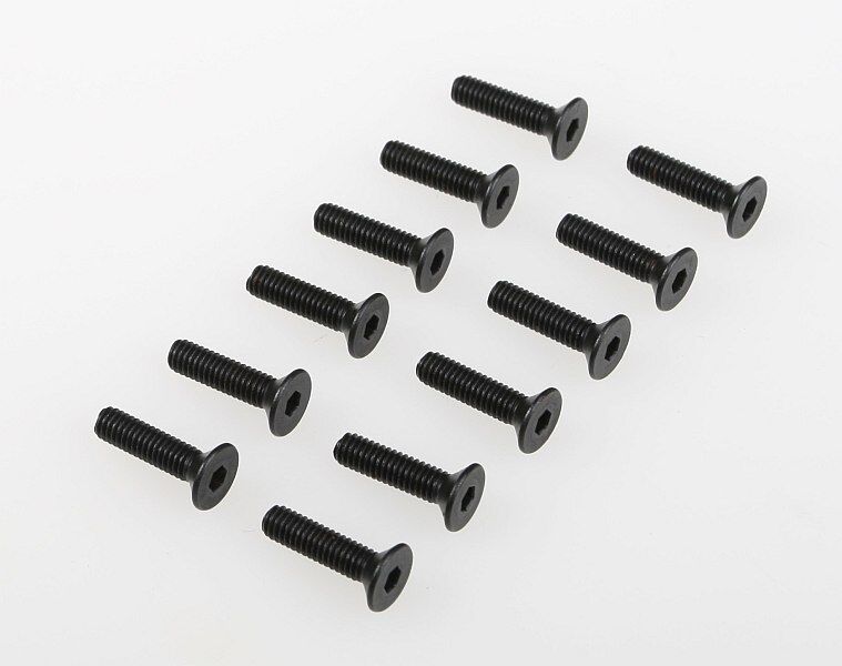 Himoto - Countersunk mechnical screw (4*16) 12pcs 1/5 (HM50085)