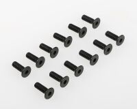 Himoto - Countersunk mechnical screw (4*12) 12pcs 1/5...