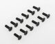 Himoto - Countersunk mechnical screw (4*12) 12pcs 1/5 (HM50084)