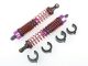 Himoto - Front/rear aluminum capped shocks+claps (two pairs) 2pcs (HM38-T001)