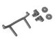 Himoto - Front/rear body post + pads+post mount (HM38-P018)