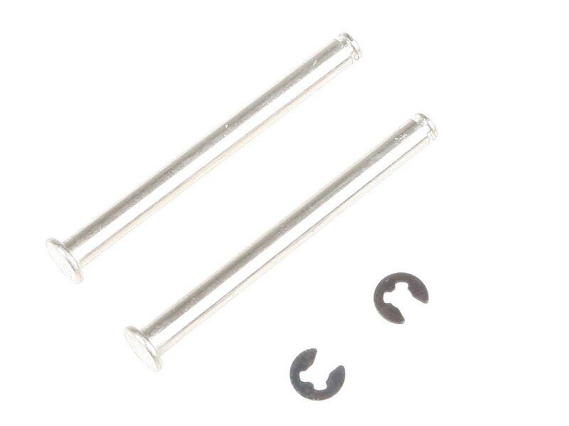 Himoto - Rear lower arm outside hinge pin+E-clip (2mm) 2pcs (HM38-H016)