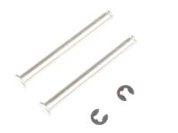 Himoto - Rear lower arm outside hinge pin+E-clip (2mm)...