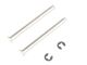 Himoto - Rear lower arm outside hinge pin+E-clip (2mm) 2pcs (HM38-H016)