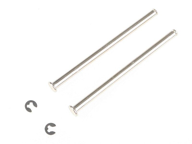 Himoto - Front/rear lower arm inside hinge pin+E-clip (2mm) 2pcs (HM38-H014)