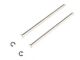 Himoto - Front/rear lower arm inside hinge pin+E-clip (2mm) 2pcs (HM38-H014)
