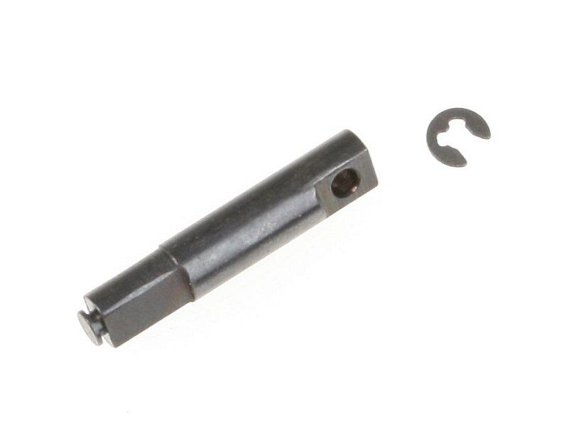 Himoto - Front diff.pinion gear shaft+E-clip(2mm) (HM38-H007)