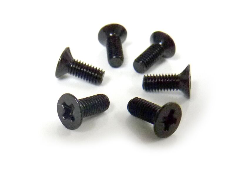 Himoto - Flat Head Screws 3X8 6P (HM31058)