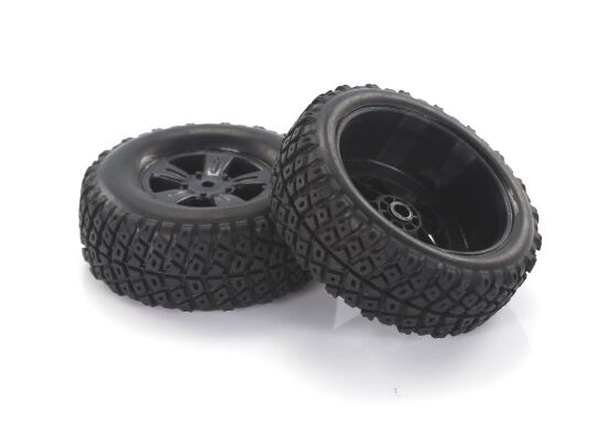 Himoto - Desert Buggy Tires and Rims (2 pcs) (HM28669)