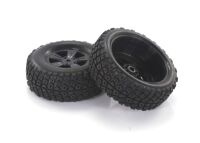 Himoto - Desert Buggy Tires and Rims (2 pcs) (HM28669)