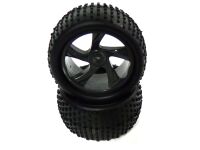 Himoto - Tire and Rim for Truggy 2P (HM28653)