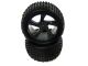 Himoto - Tire and Rim for Truggy 2P (HM28653)