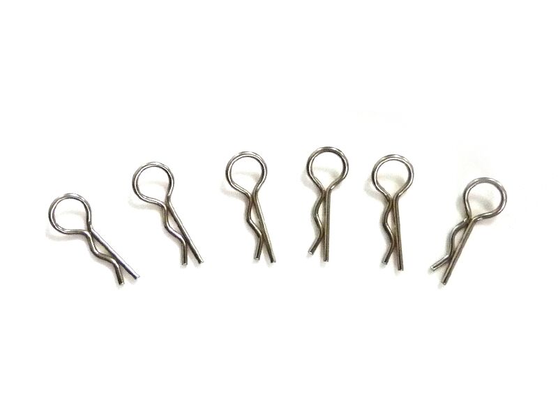 Himoto - Body Clips 1/18 (6pcs) (HM28646)