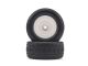 Himoto - Short Course White Rear Tires&Rims 2P (HM21209W)