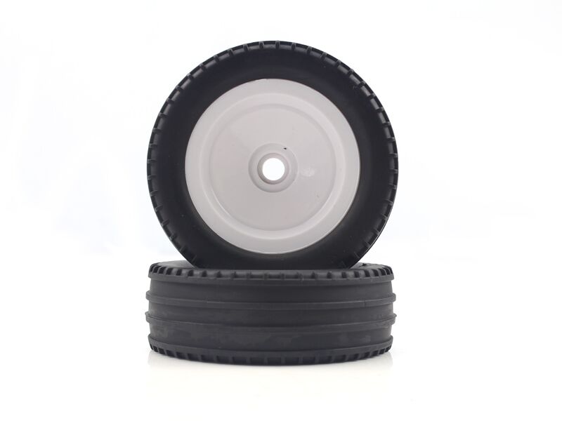 Himoto - Buggy White Front Tires&Rims 2P (HM21109W)