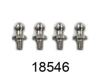 Himoto - 2.6 Ball Head Screws (for Steering Arm) 4p...