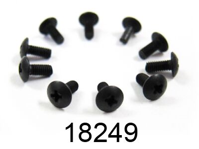 Himoto - 2,6*6 cap head machine screws 10p (HM18249)