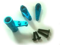 Himoto - Blue Alum Steering Servo Saver Complete 1p...