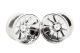Himoto - Chrome wheel rim (2pcs) (HM08044)