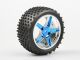 Himoto - Rear Wheel Complete- Buggy 1:10, 2pcs (Blue metalic) (HM06026PB)