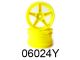 Himoto - Yellow wheel rim Buggy (Rear) 2pcs (HM06024Y)