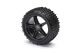 Himoto - Front Wheel Complete- Buggy 1:10, 2pcs (Black) (HM06010BL)