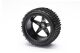 Himoto - Front Wheel Complete- Buggy 1:10, 2pcs (Black) (HM06010BL)