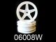 Himoto - White wheel rim Buggy (Front) 2pcs (HM06008W)