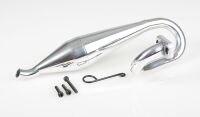 Himoto - Aluminium polished exhaust pipe (HM050024)