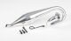 Himoto - Aluminium polished exhaust pipe (HM050024)