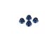 Himoto - Aluminium Nut M4 4pcs (blue) (HM02190B)