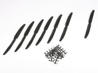 GWS - Propeller GWS H 12x6 black (pack 6+1 FREE) (3EL2140v)