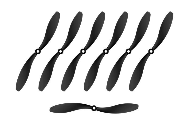 GWS - Propeller GWS I 6x5 schwarz (pack 6 +1 FREE) (3EL2042v)
