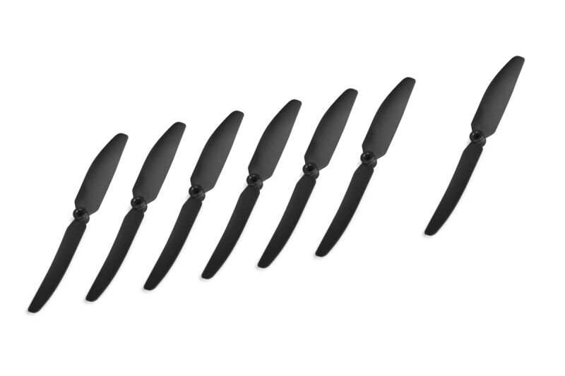 GWS - Propeller GWS H 5x4,3 black (pack 6+1 FREE) (3EL2036v)