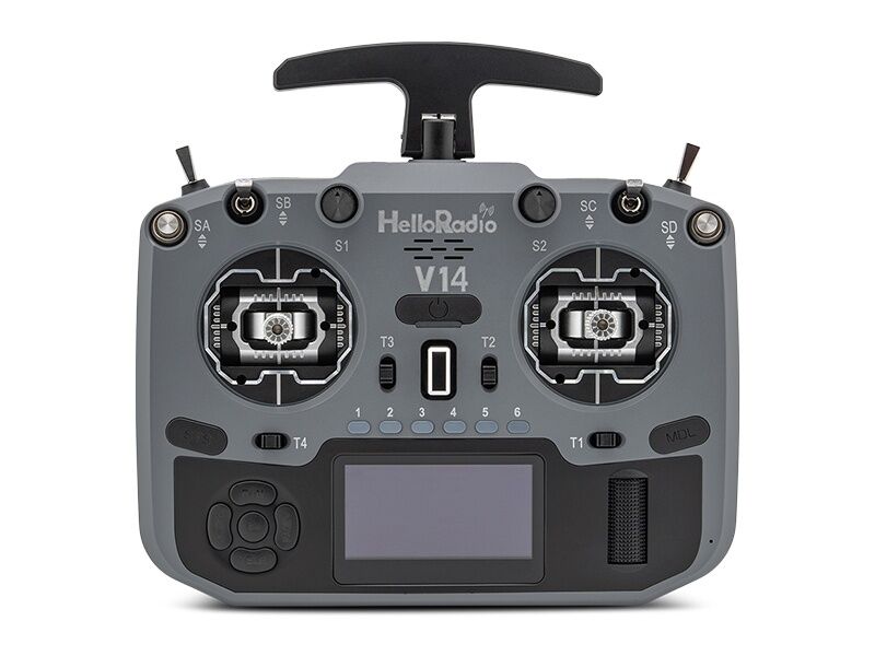 D-Power HelloRadio V14 MAX OLED 2,4GHz - ELRS LBT M2  Fernsteuerung (HR1028)