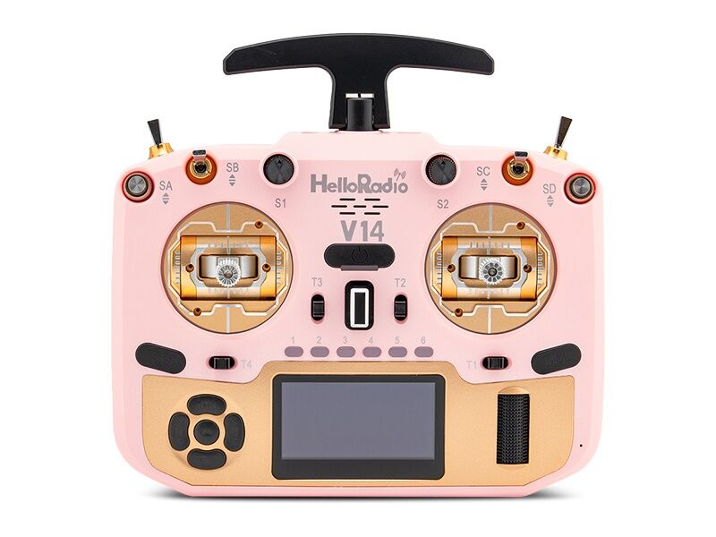 D-Power HelloRadio V14 MAX R9 OLED 2,4GHz ELRS LBT M2 Fernsteuerung (HR1039)