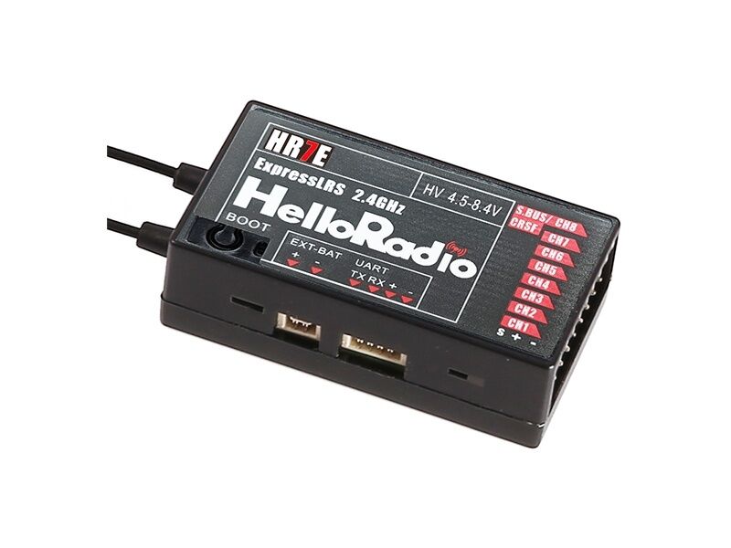 HelloRadio HR7E ELRS Empfänger - 8 Kanäle