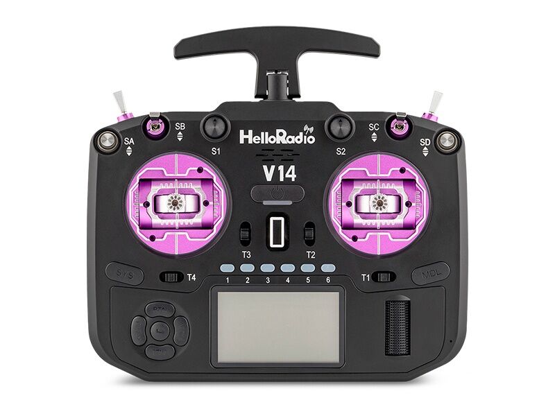 D-Power HelloRadio V14 MAX OLED 2,4GHz ELRS LBT M2 Fernsteuerung (HR1066)
